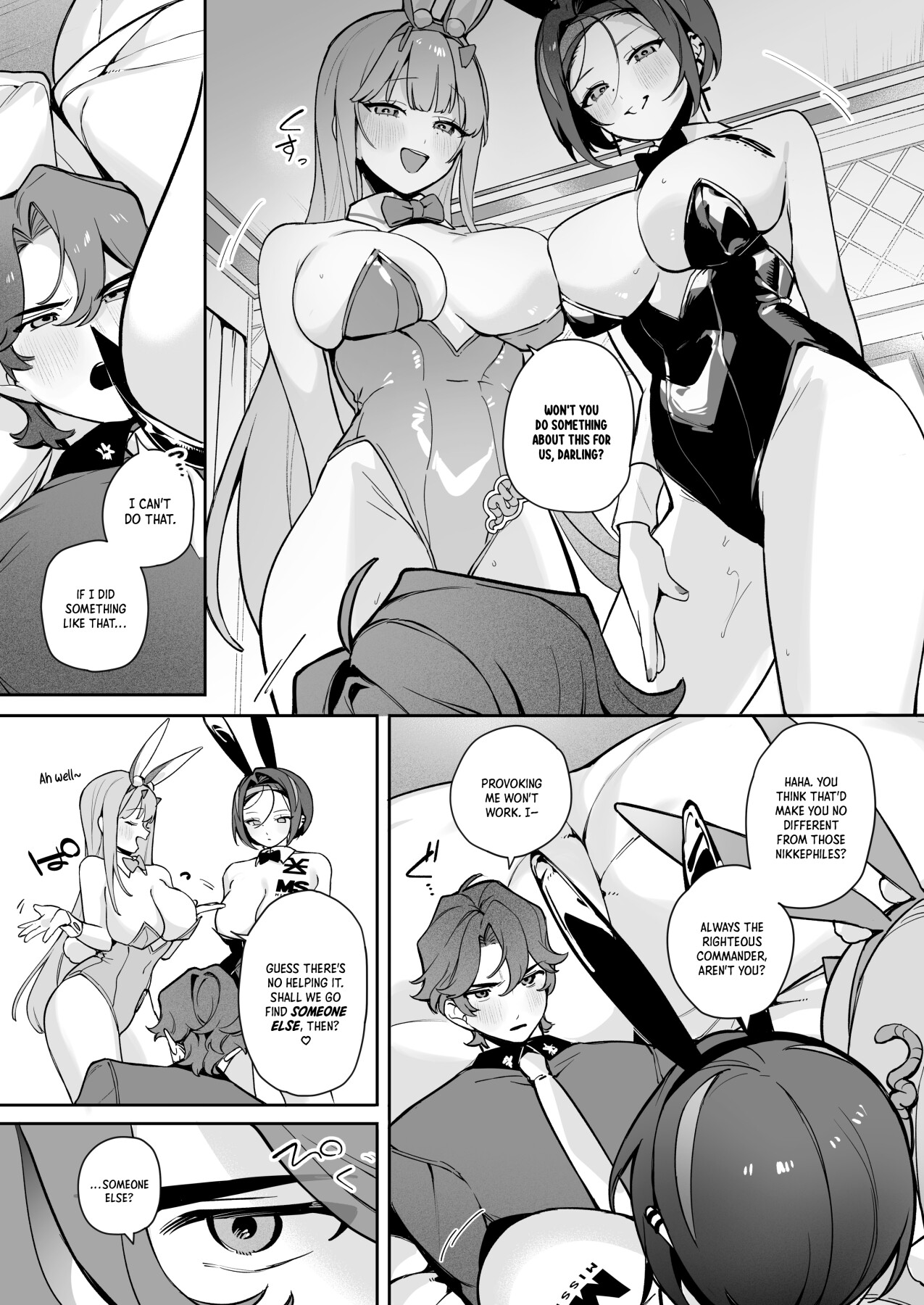 Hentai Manga Comic-Exotic Bunny Night-Read-6